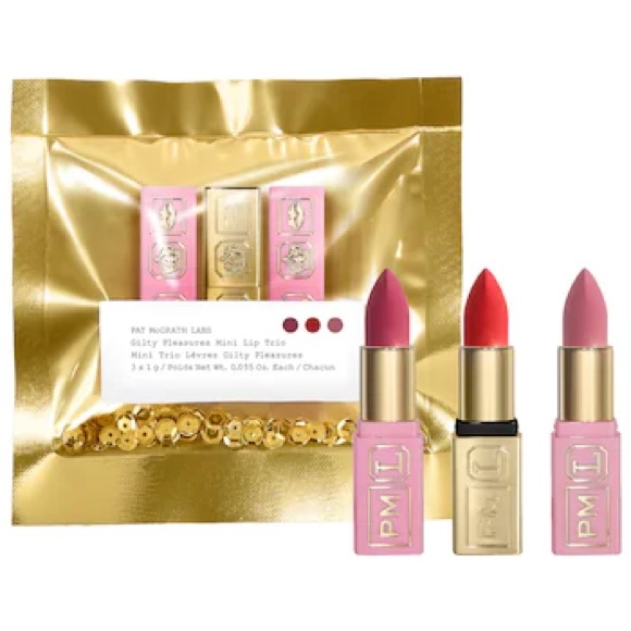 Pat McGrath Labs Gilty Pleasures Mini Lip Trio